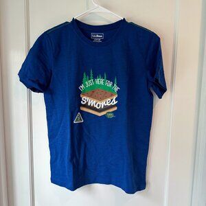 NWT - LL Bean s’mores glow in the dark T shirt L 14-16